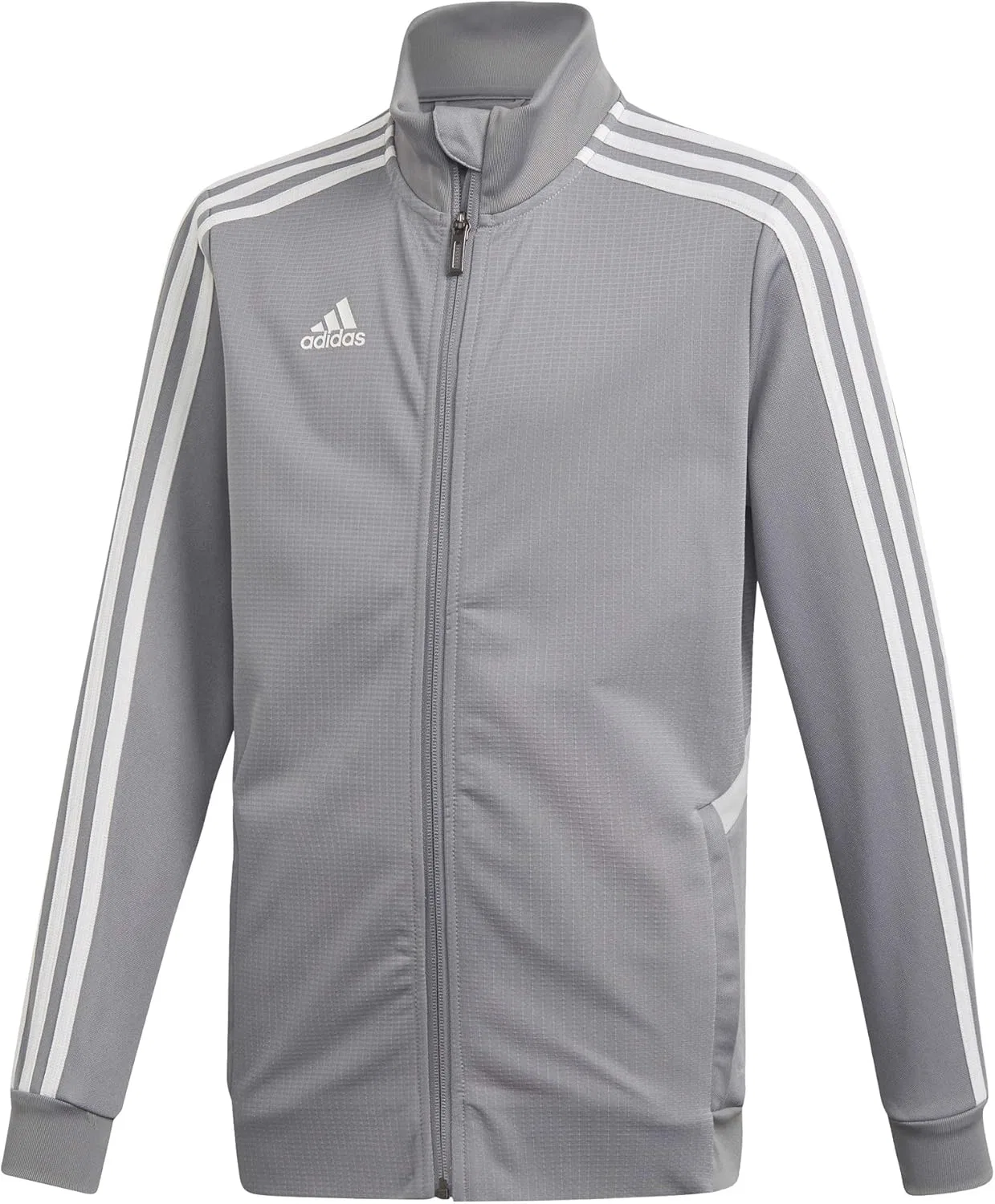 Тренировочная куртка adidas Tiro 19, серая с белым