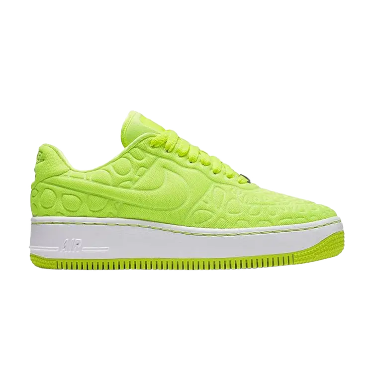 Кроссовки Nike Wmns Air Force 1 Upstep SE 'Volt', желтый