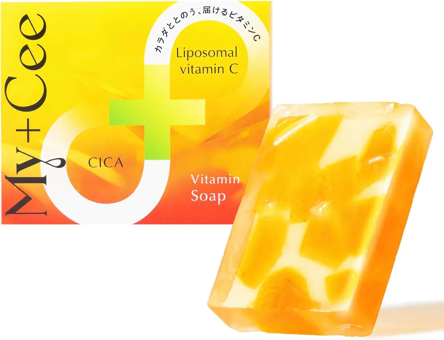 Пенка для умывания Sakura no Mori — Гель- My+cee VC Soap, Липосомальный витамин C, CICA, уход за кожей, увлажнение, 80 г