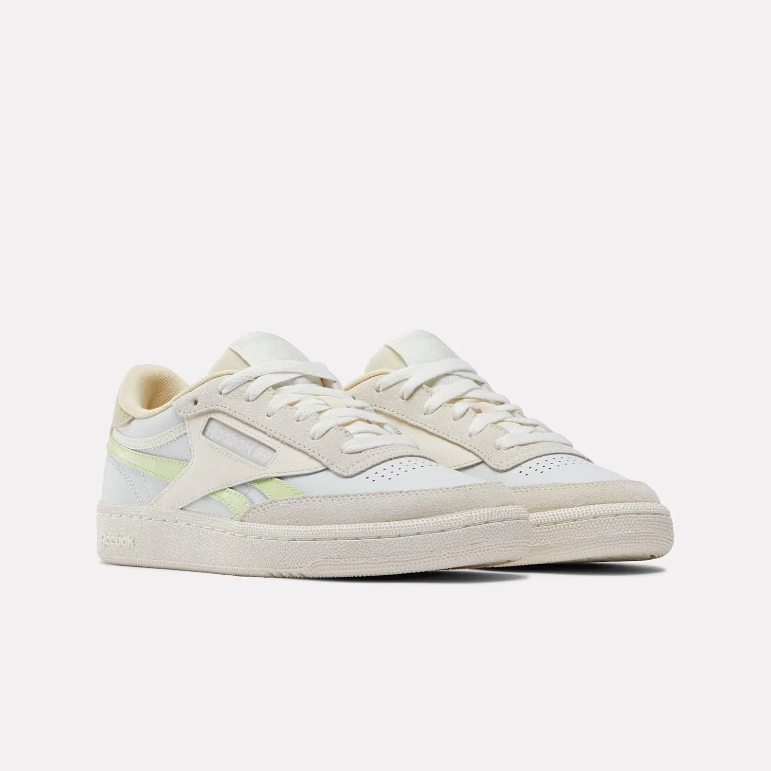 Кроссовки теннисные Reebok Club C Revenge, цвет Moon Astrolime Weatheredwhite — фото 2