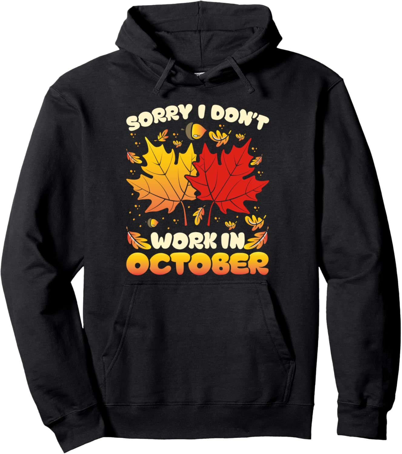 

Любование осенней листвой кленового дерева толстовка с изображением осенней листвы Autumn Leaf Viewing Gift, черный