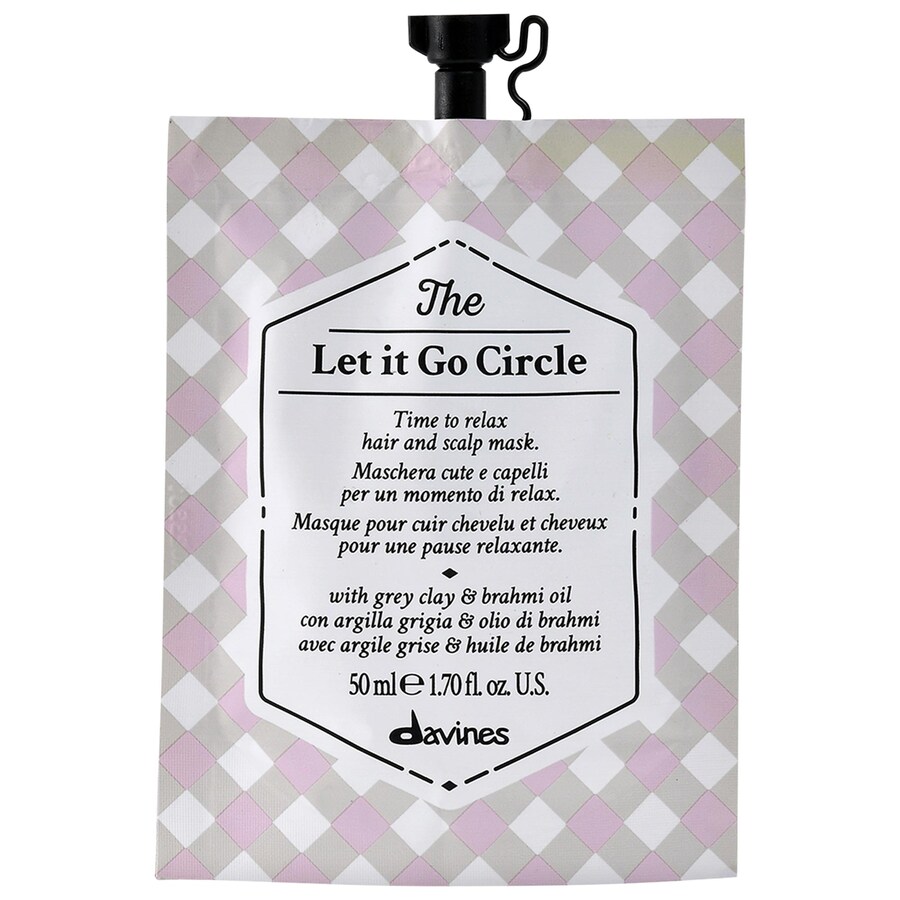 Маска для волос Let It Go Circle для расслабления и увлажнения Davines, 1.69 oz/50 ml