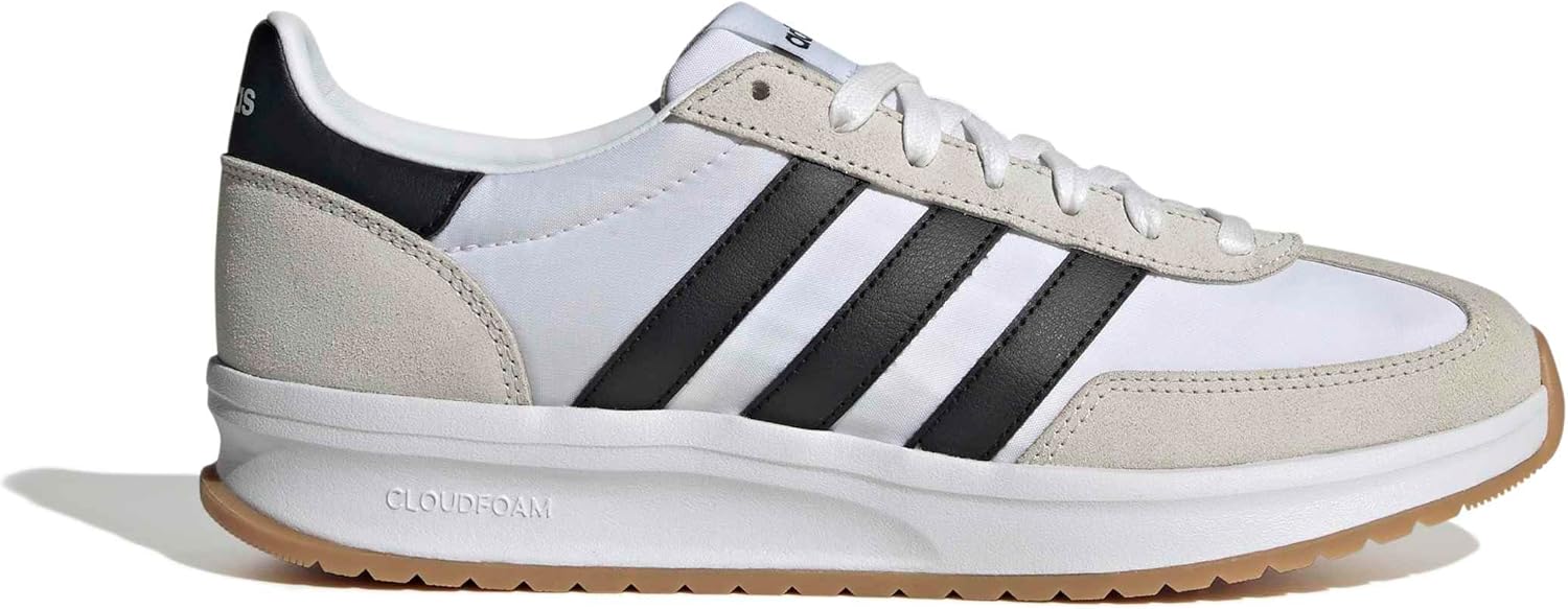 Мужские кроссовки adidas Run 70s 2.0, белый/черный/серый — фото 2