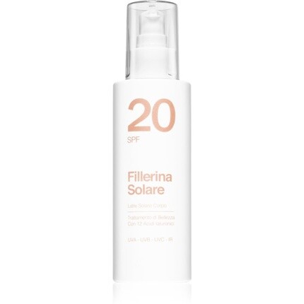 

Fillerina Sun Beauty Latte Solare Corpo Крем для загара для тела SPF 20 150 мл