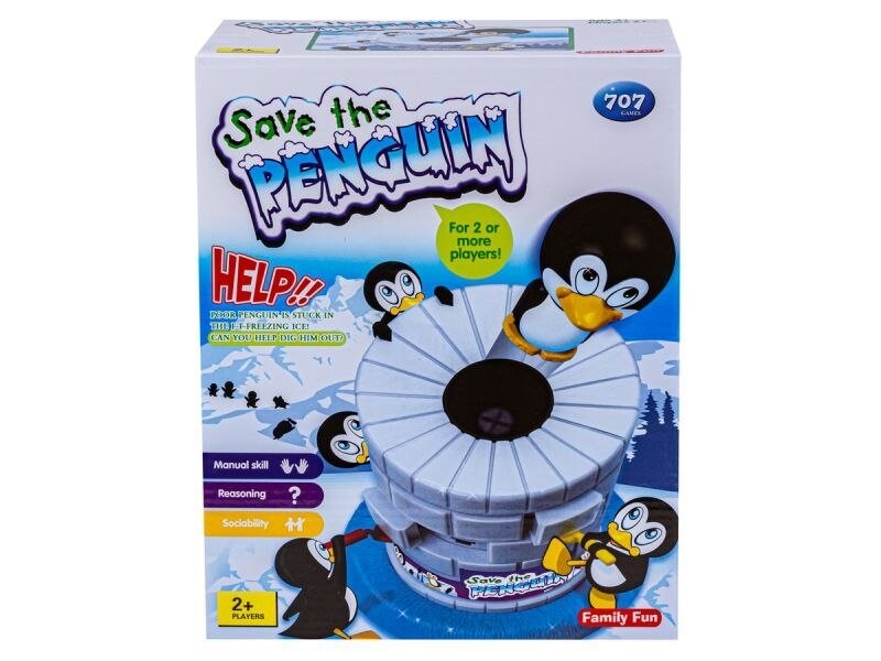 

Аркадная игра Tower Save The Penguin Toy Vertigo Zabawkowy Zawrót Głowy