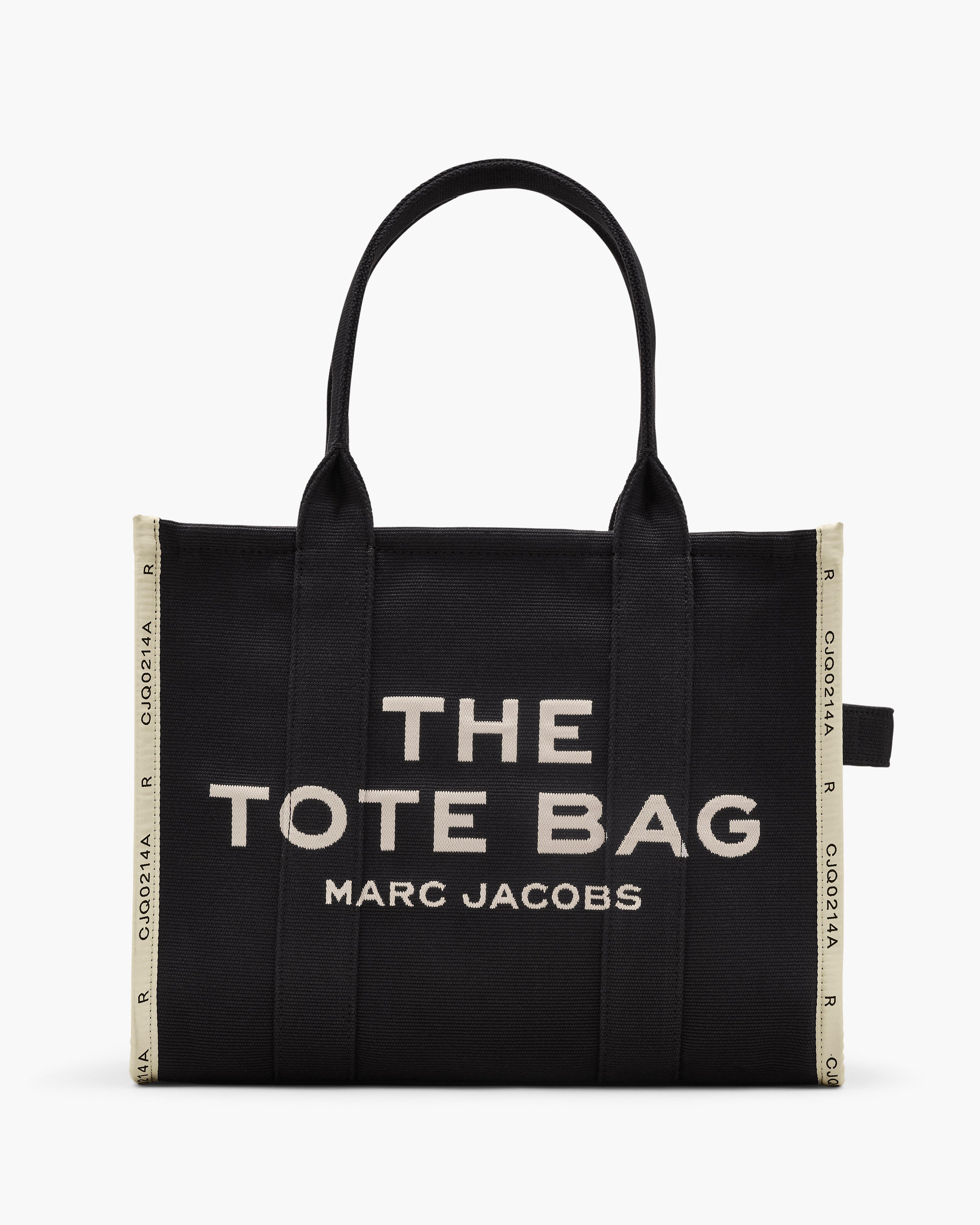 

Большая жаккардовая сумка-тоут Marc Jacobs, черный