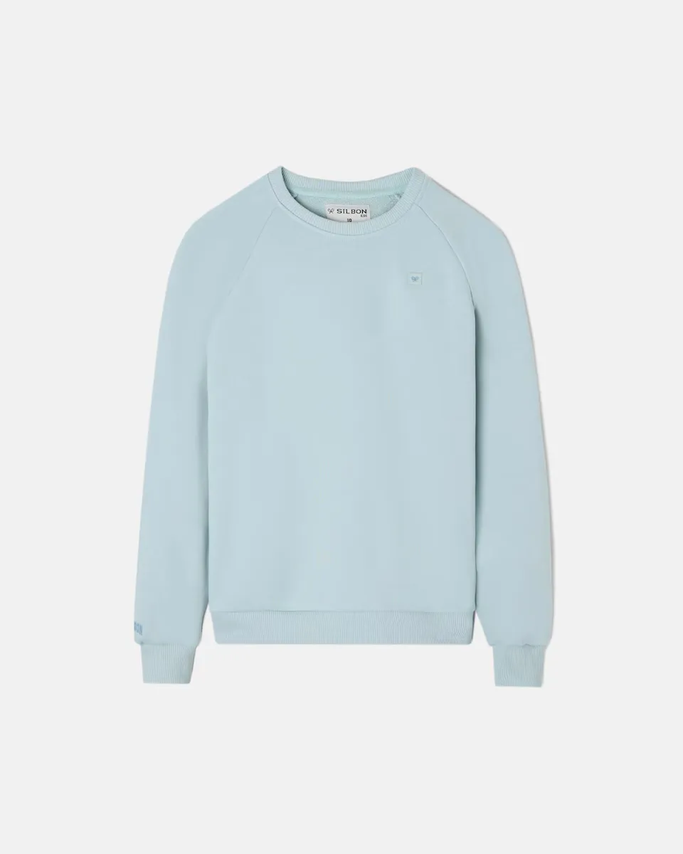 

Детская худи Special Fit Miniparche Silbon, бирюзовый