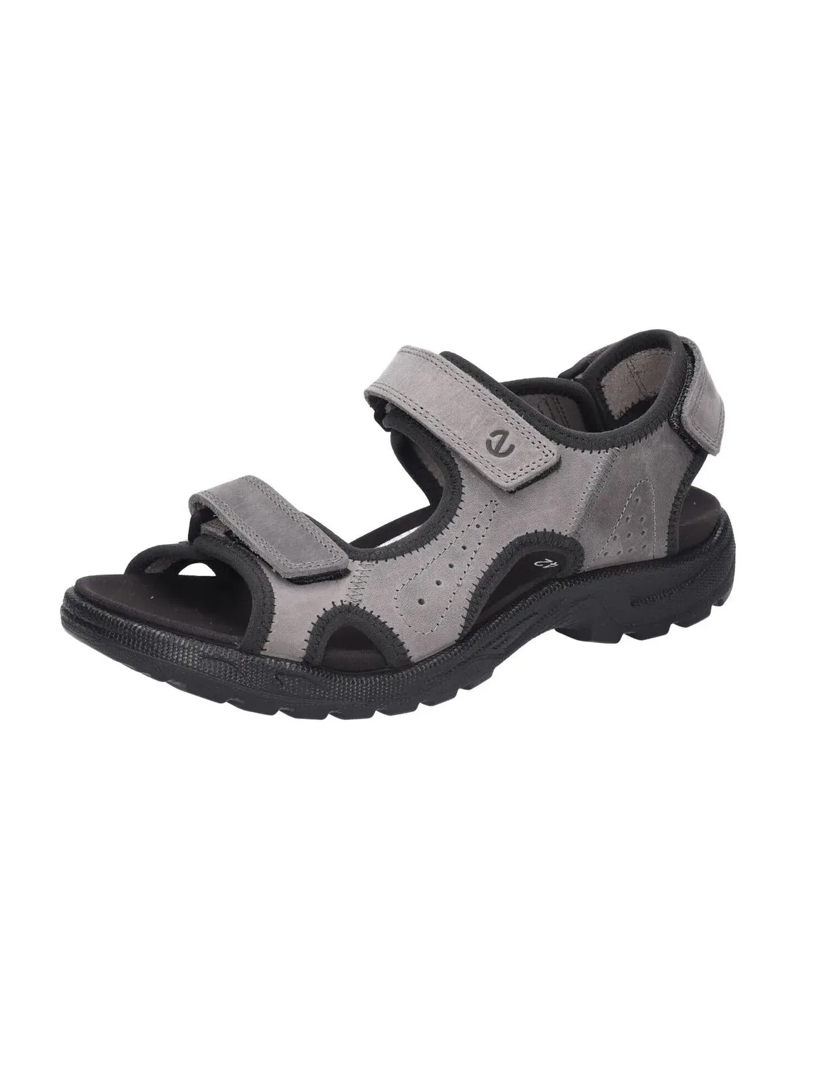 Сандалии кожаные Ecco, steel