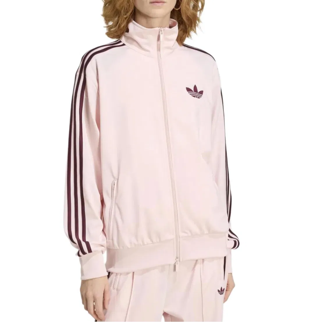 Женская куртка Adicolor Adidas Originals, Sand Pink — фото 3