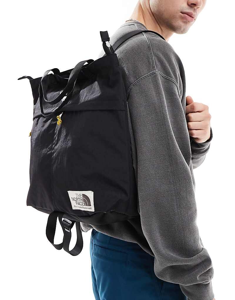 

Черный рюкзак The North Face Berkeley с ручками и логотипом