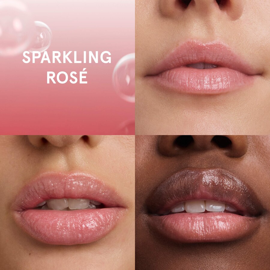 Бальзам для губ и уход за кожей Balm Dotcom - Искрящаяся роза Glossier, 0.5 oz/15 mL, Sparkling Rosé — фото 3