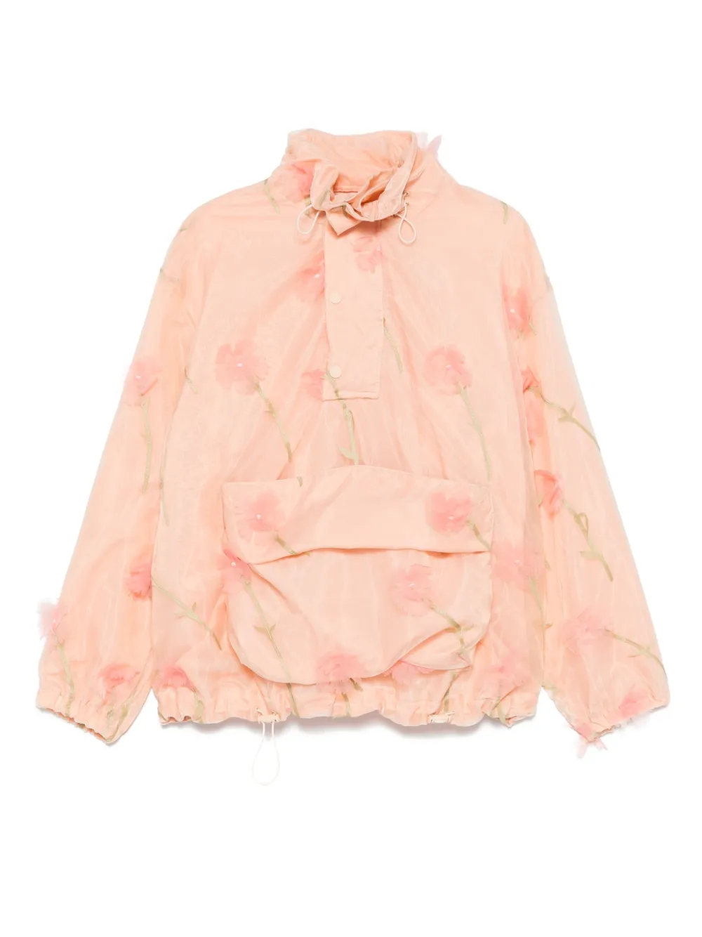 

Куртка с карманами карго Simone Rocha, розовый
