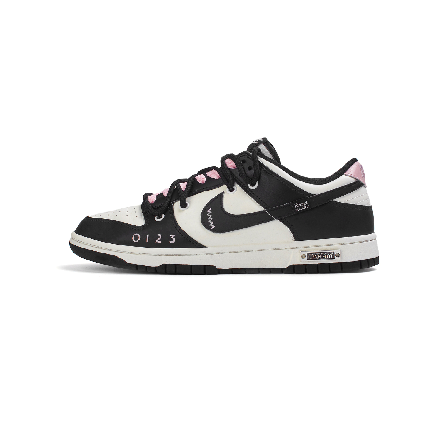 

Dunk Abrasion Resistant низкие кроссовки для скейтбординга Unisex Nike, черный