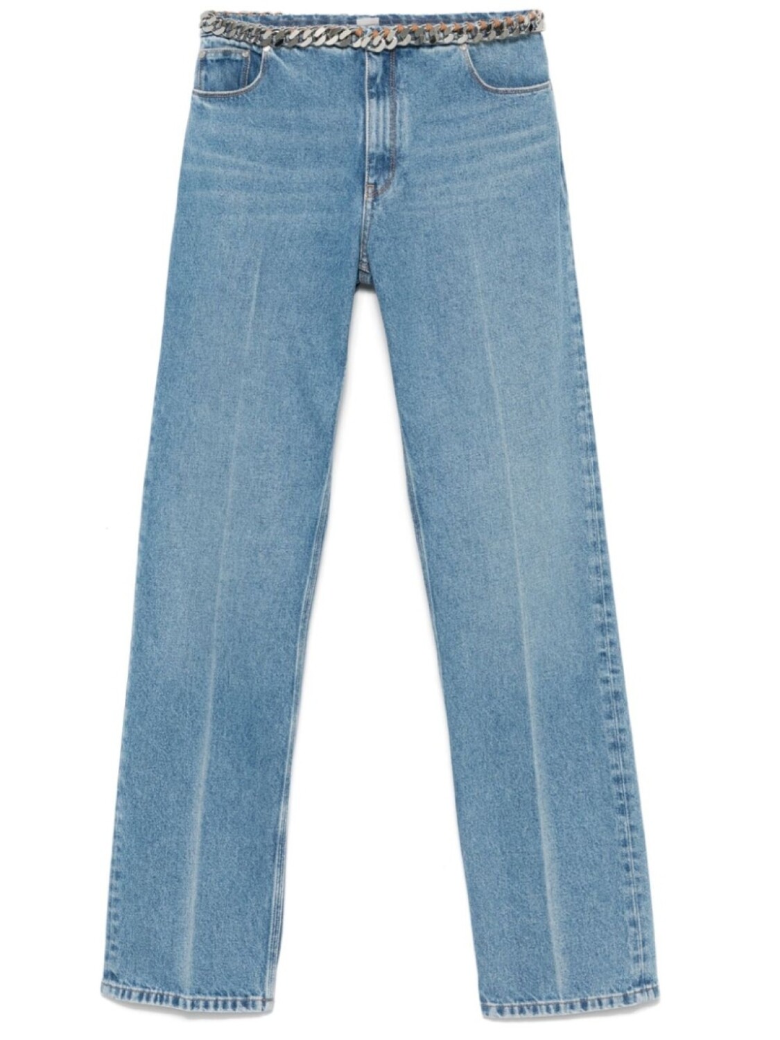 

Stella McCartney джинсы с декоративной строчкой, синий