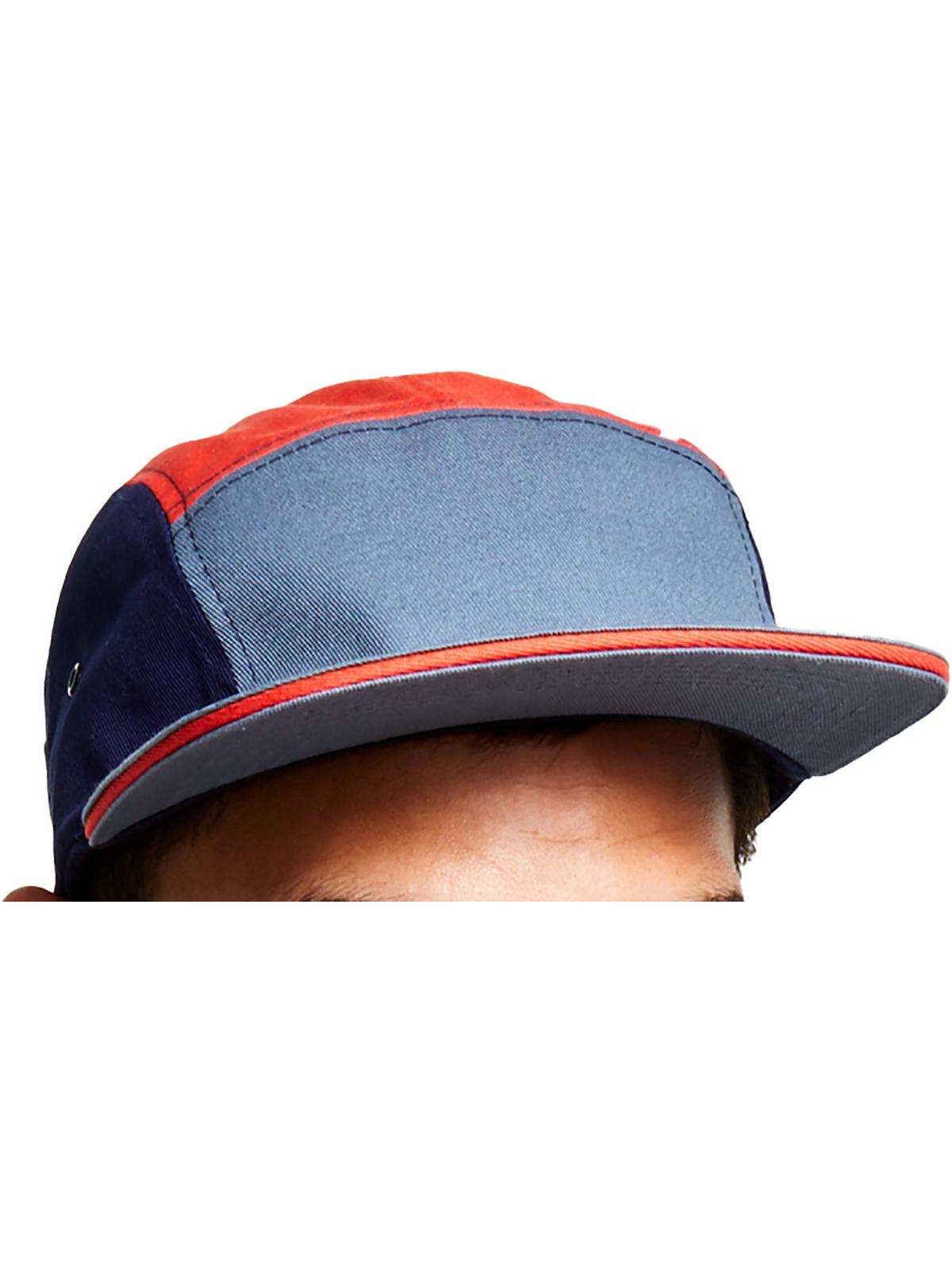 

Мужская бейсболка из твила Colorblock Sun + Stone, цвет orange/blue multi