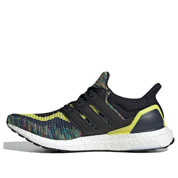 

Кроссовки ultraboost 'shock yellow' Adidas, черный
