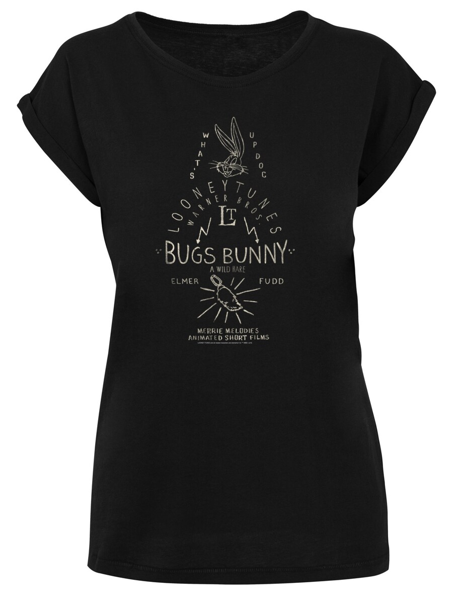 

Футболка F4NT4STIC Shirt Looney Tunes Bugs Bunny A Wild Hare, черный