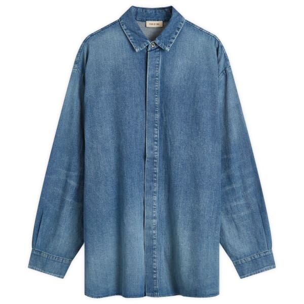 

Рубашка джинсовая Fear Of God, индиго