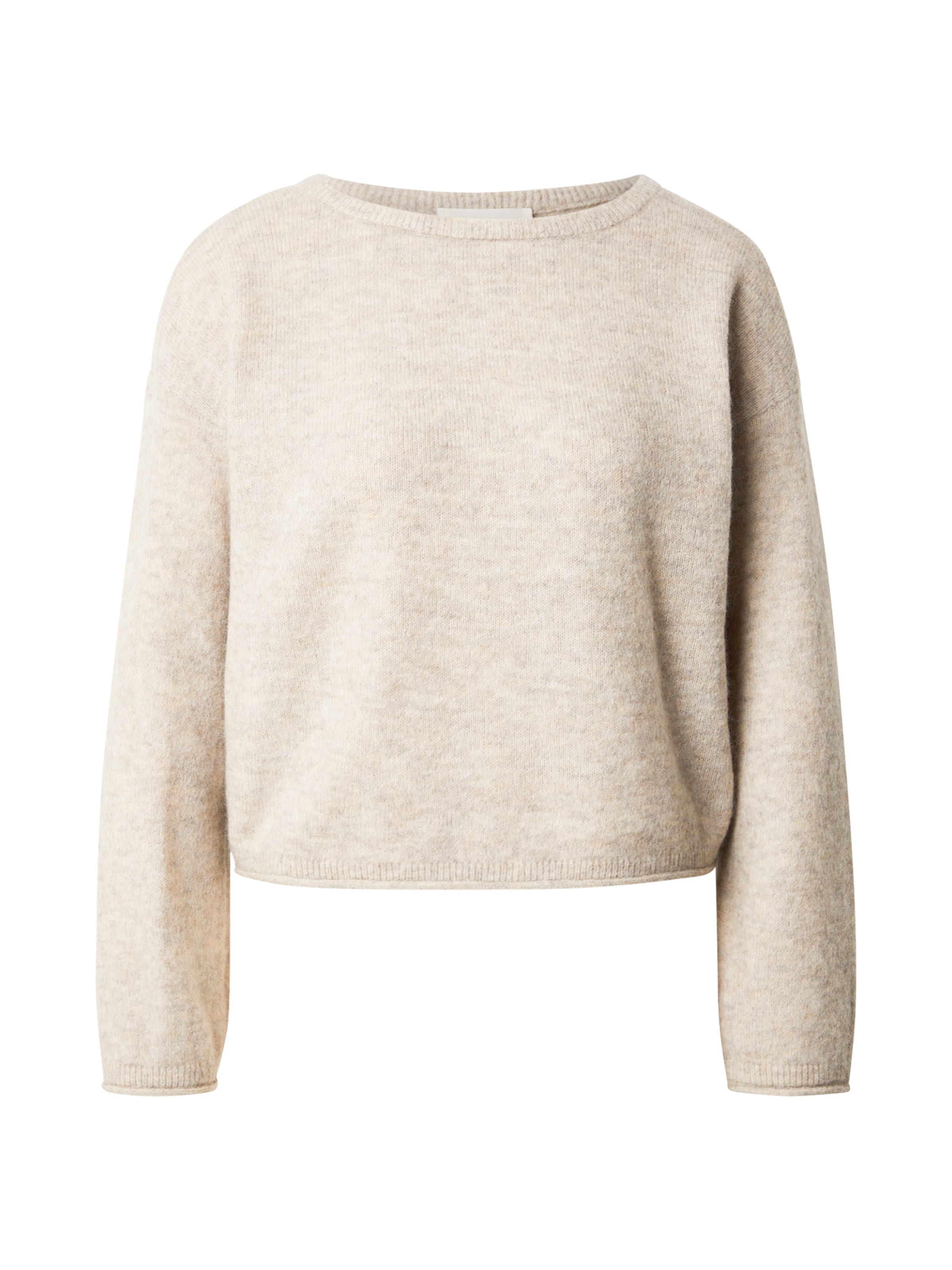 

MSCH COPENHAGEN Свитер 'Kellsey Algeria' в крапчатом бежевом цвете