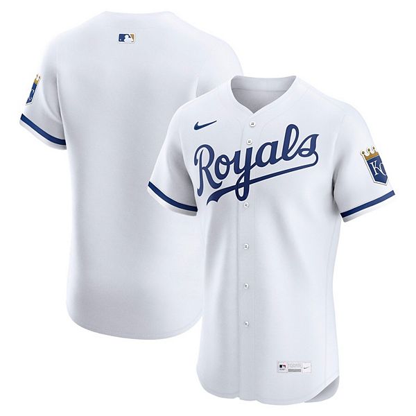 

Мужская белая футболка Kansas City Royals Home Elite Nike