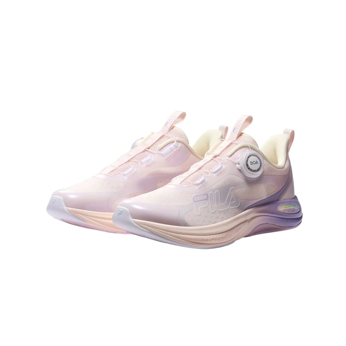 Кроссовки беговые PERFORMANCE FPF FILA KIDS розовые — фото 4