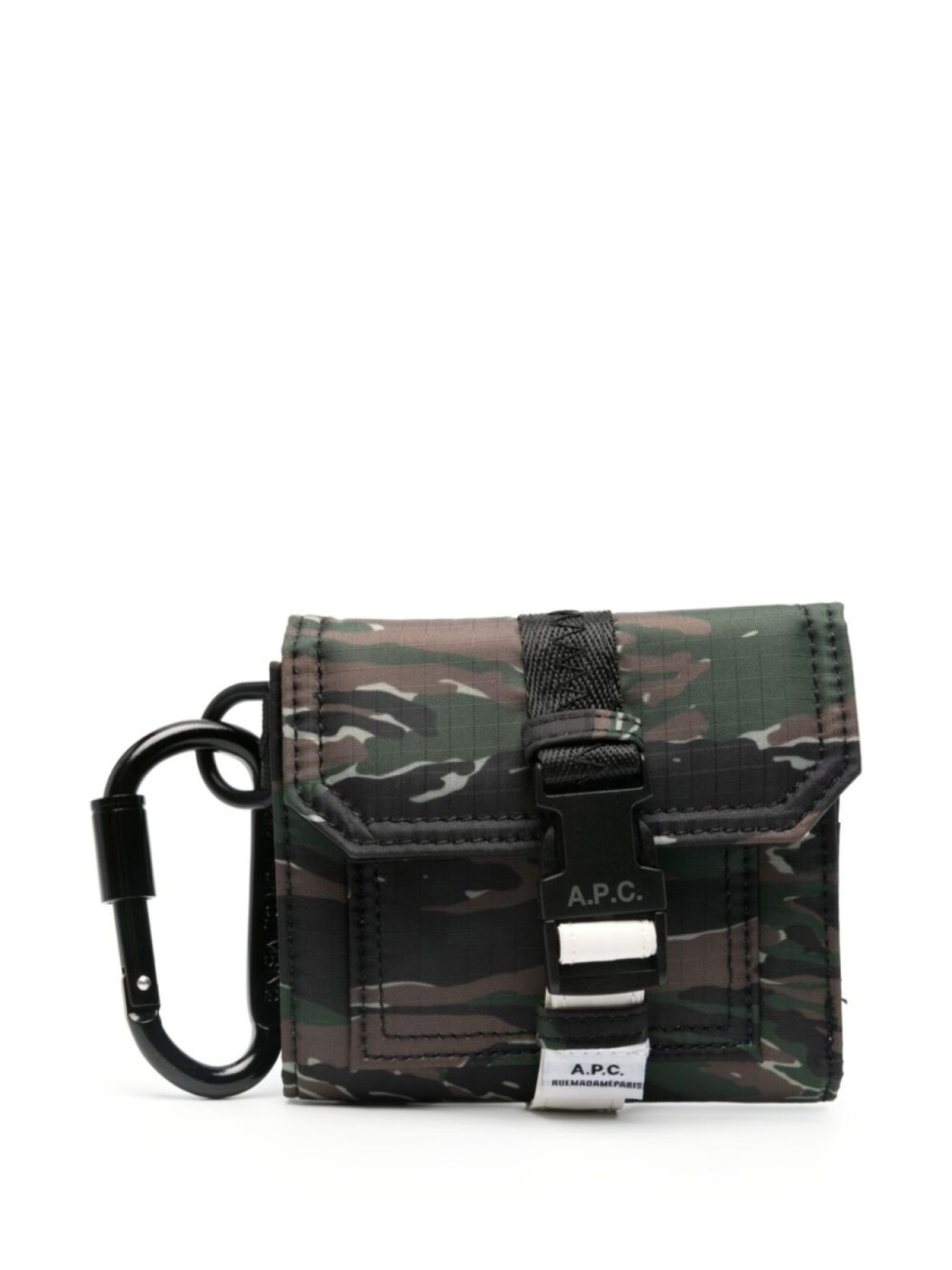 

A.P.C. кошелек Trek с камуфляжным узором, зеленый
