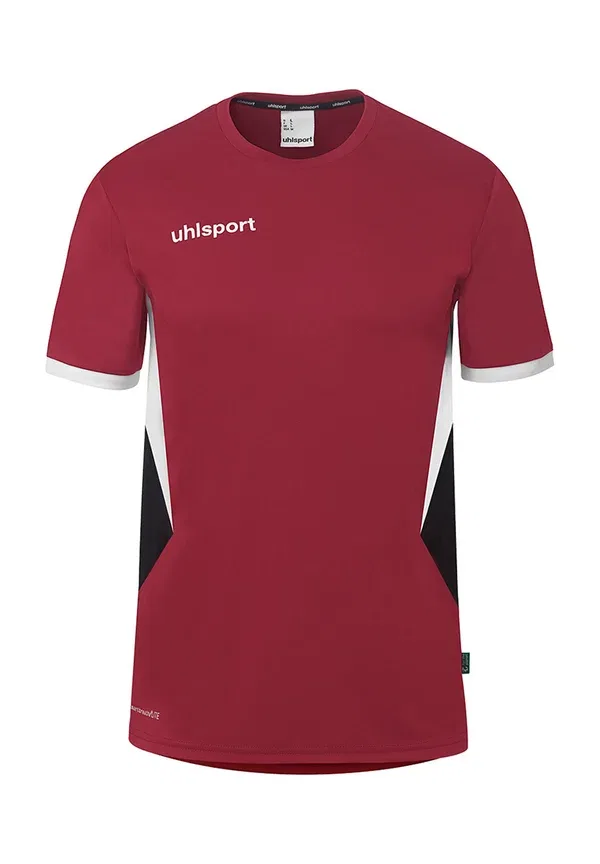 Футболка тренировочная Uhlsport Equipe 29 Sports, бордовый черный белый