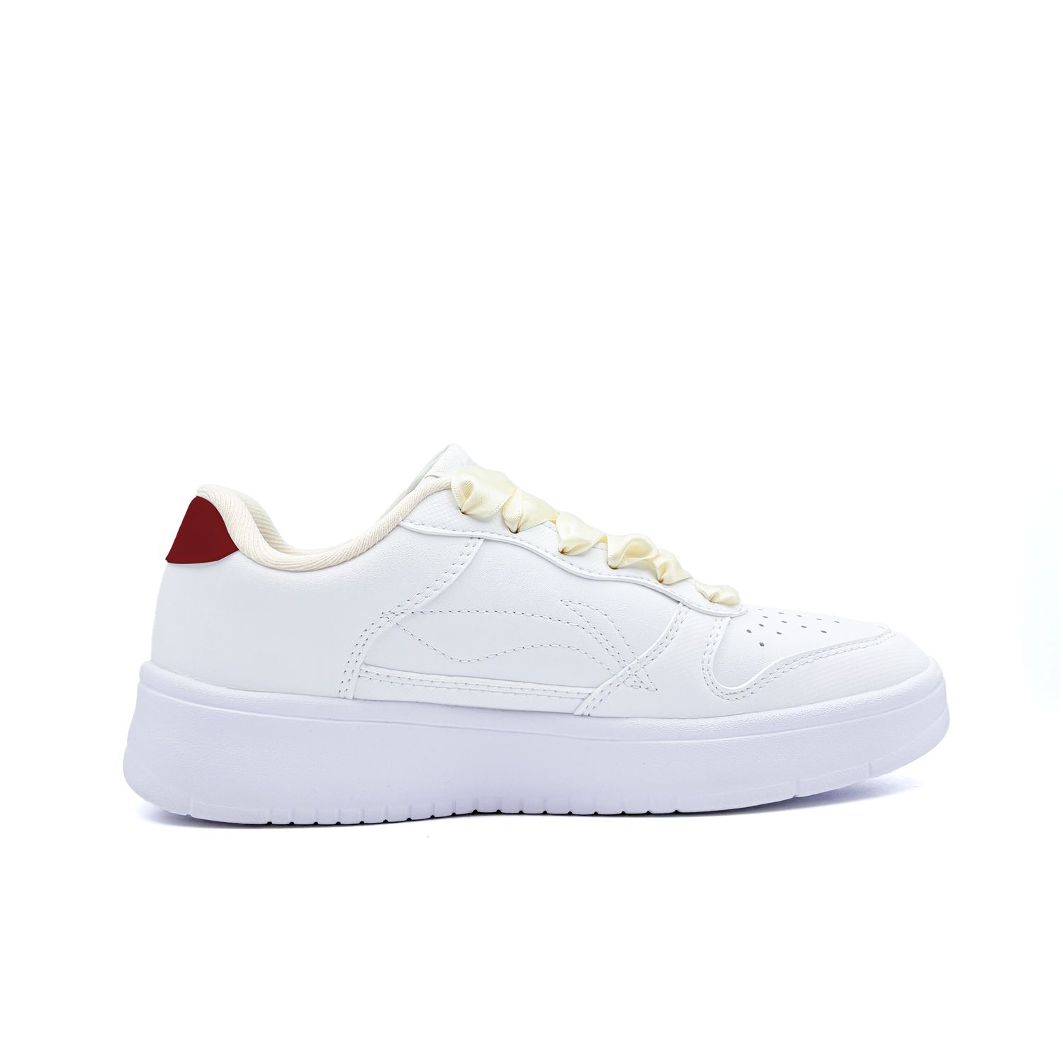 Кроссовки для скейтбординга Li Ning Floating Boat Cream Red Apple: износостойкие и легкие, низкие, унисекс — фото 3
