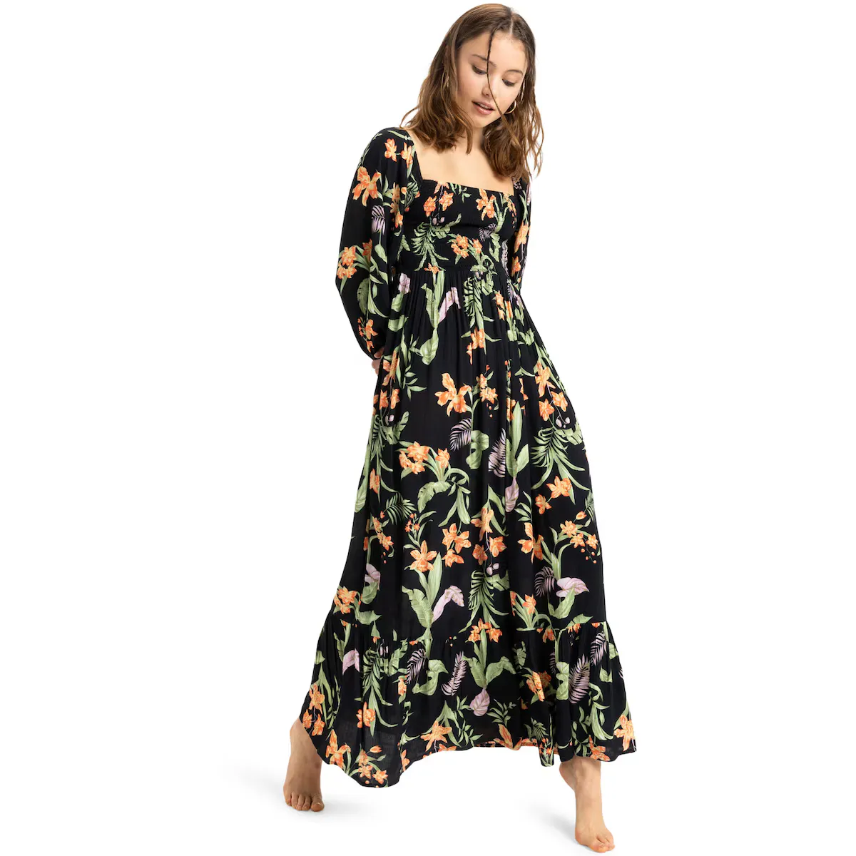 

Black Sands Roxy Женское макси-платье, чёрный