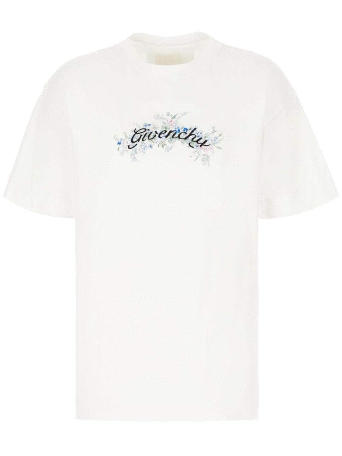 

Футболка с вышитым логотипом Givenchy, белый
