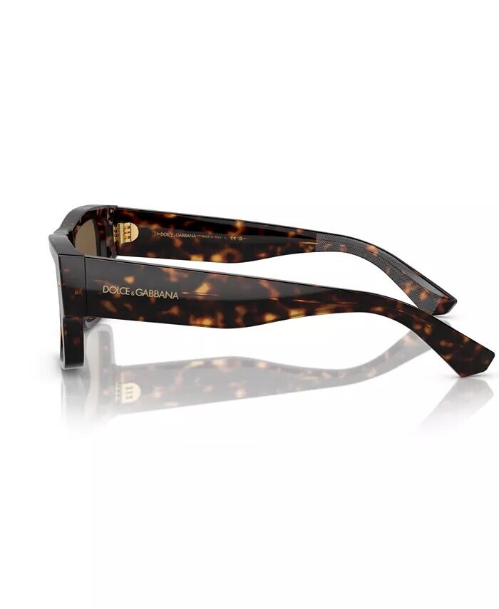 Мужские солнцезащитные очки DG4451 Dolce&Gabbana, коричневый — фото 3