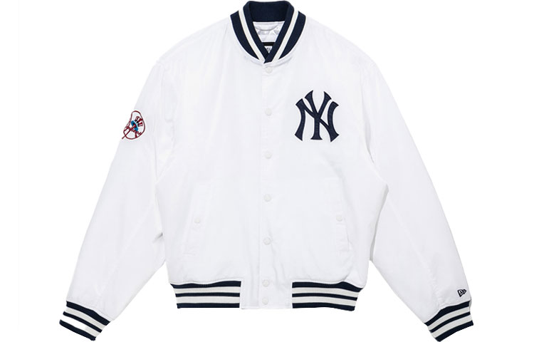 

New Era Бейсбольная майка унисекс белая, White