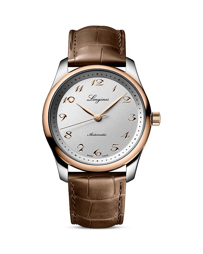 

Мастер-часы, 40 мм Longines, серебряный