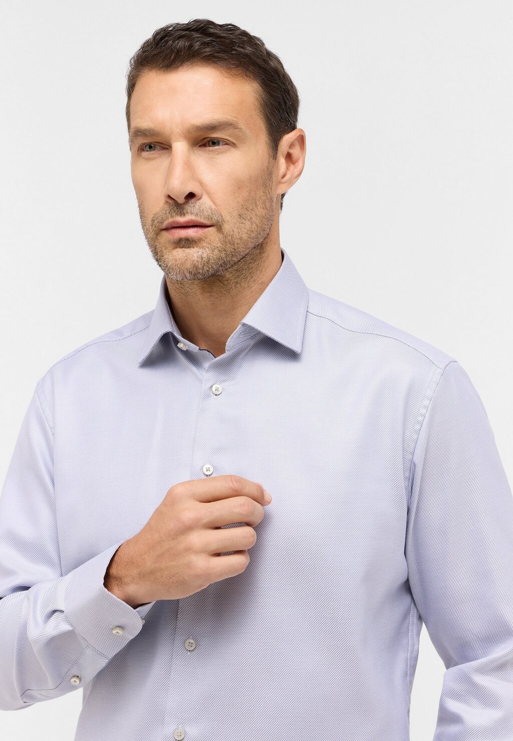 

Рубашка COMFORT FIT Eterna, серебристый