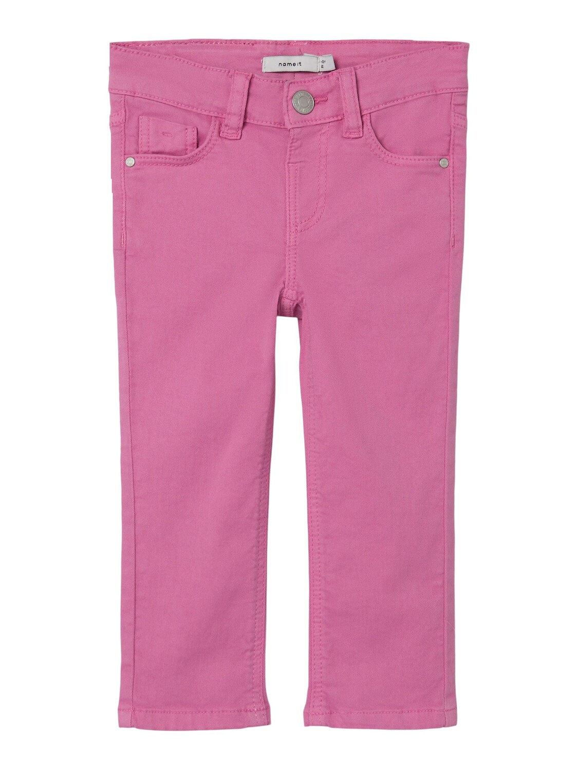 

Тканевые брюки name it Twill slim fit, цвет wild orchid