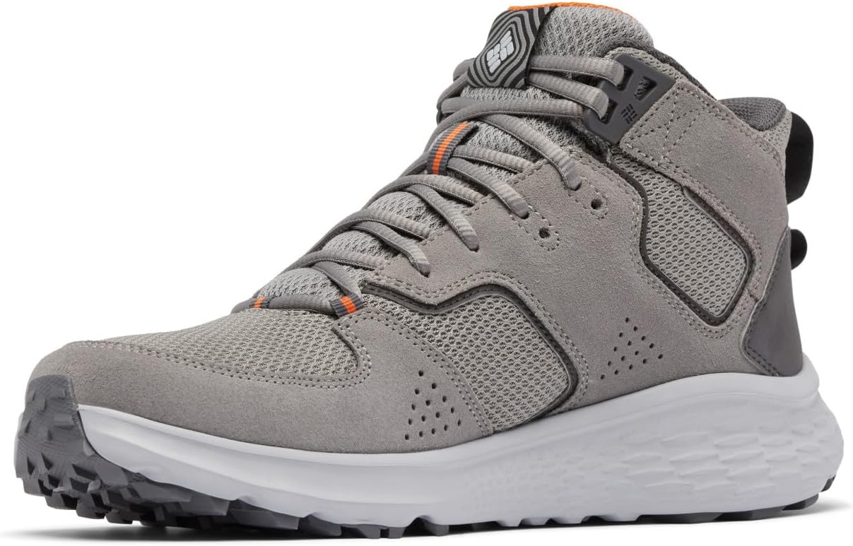 Columbia мужские походные ботинки Benson Mid, Stratus/Desert Orange — фото 2