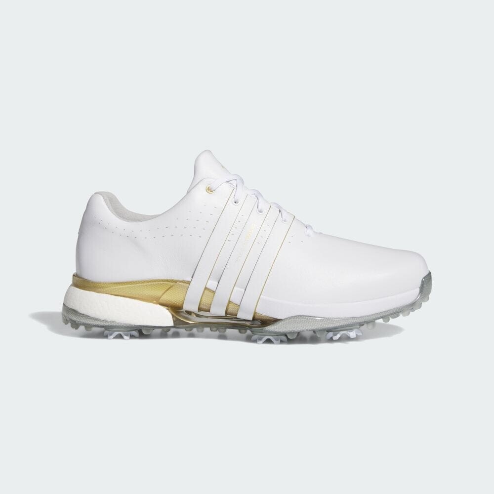

Кроссовки Adidas Tour 360 24, цвет White/Gold Metallic/Silver Metallic, Белый, Кроссовки Adidas Tour 360 24, цвет White/Gold Metallic/Silver Metallic