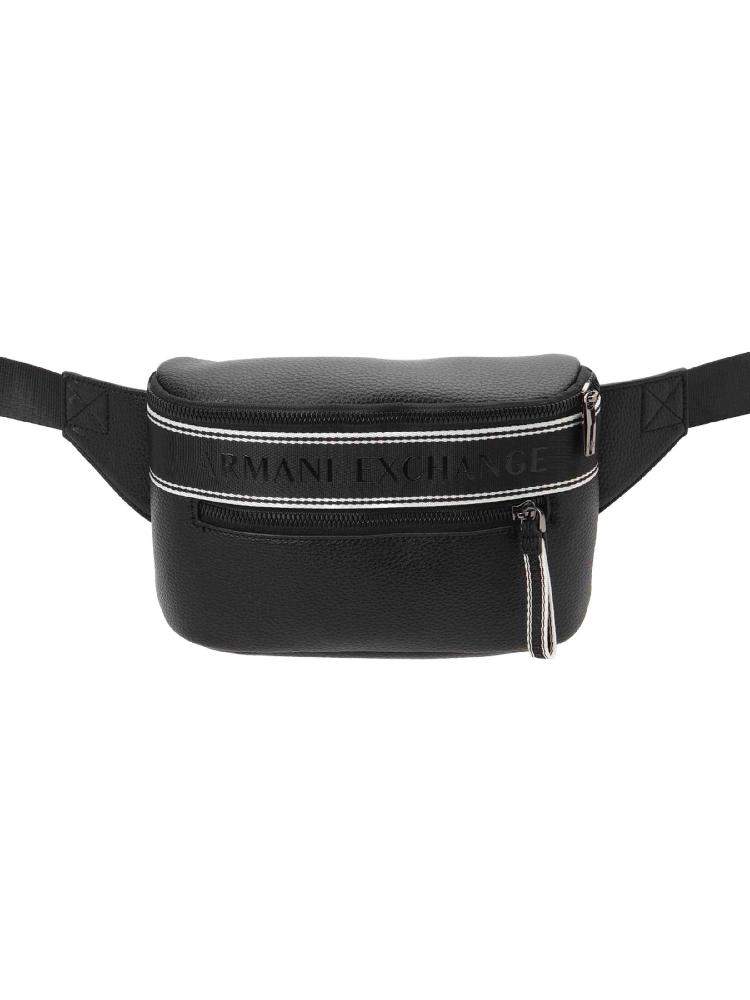 

ARMANI EXCHANGE Поясная сумка 'IAN' в черном цвете