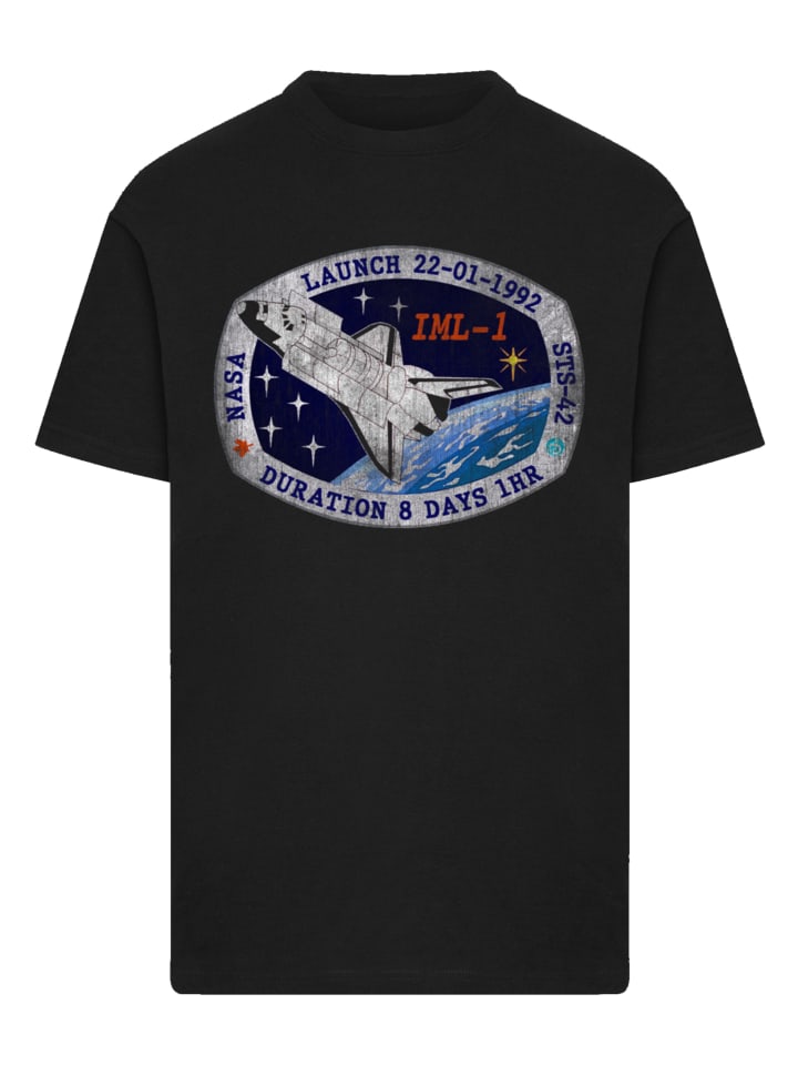 

Футболка с эмблемой миссии NASA STS 42 Discovery, состаренная, черного цвета F4NT4STIC, Черный, Футболка с эмблемой миссии NASA STS 42 Discovery, состаренная, черного цвета F4NT4STIC