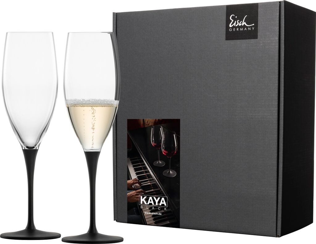 

EISCH 2 бокала для шампанского 500/71 в подарочной упаковке. Праздничная КАЯ ЧЕРНАЯ 77350072