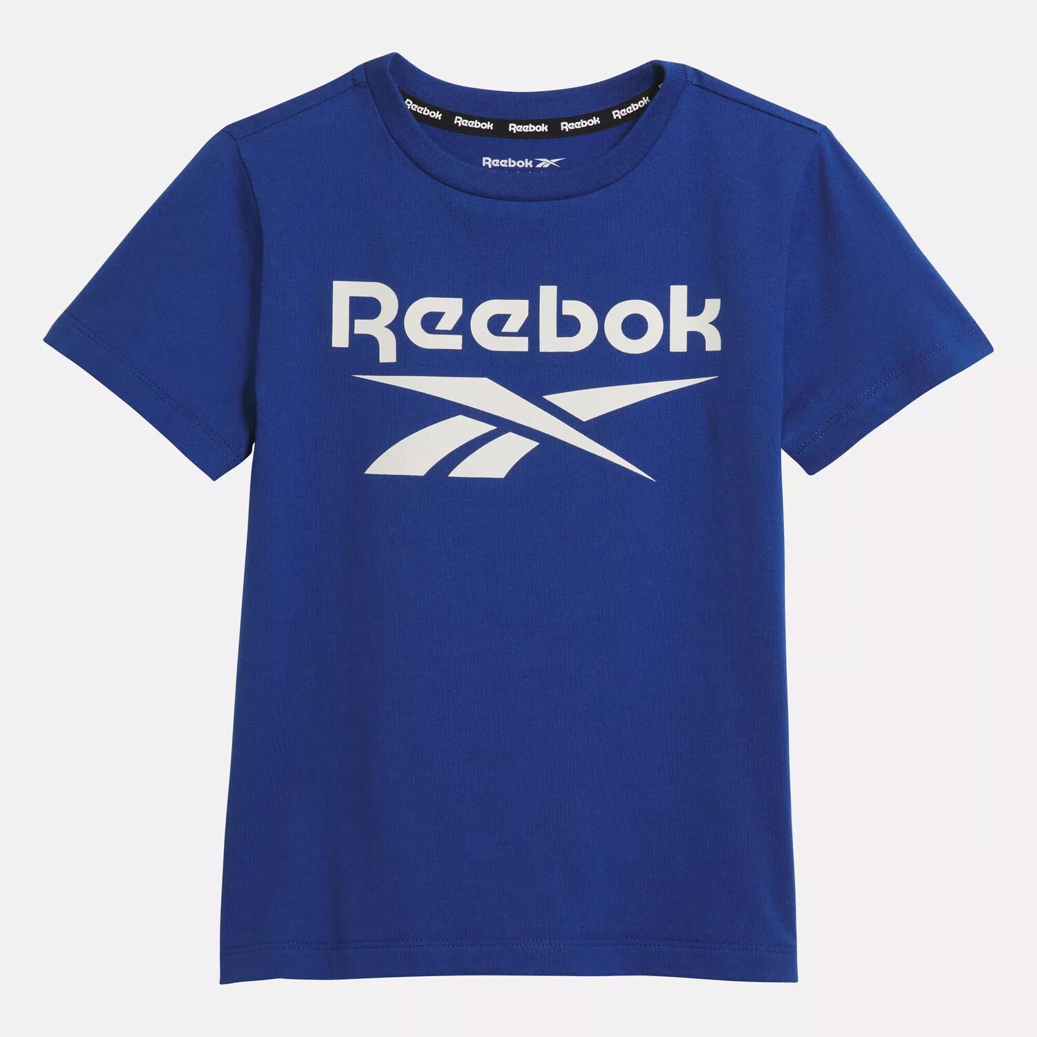 

Футболка ID с большим логотипом Reebok, темно-синий