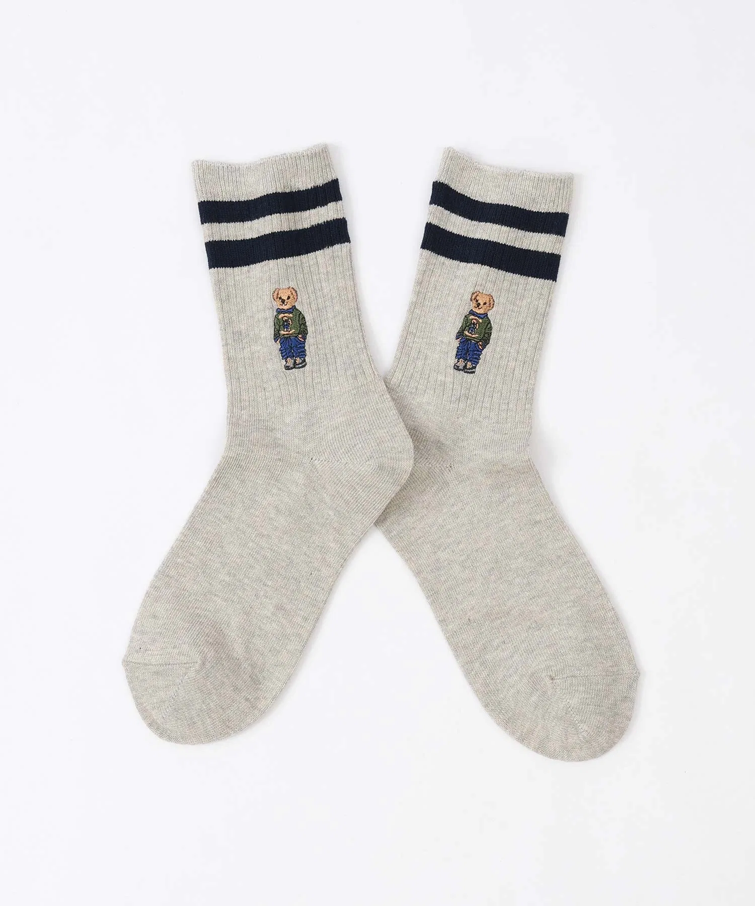 Носки POLO RALPH LAUREN из органического хлопка в полоску "Country Bear" 03207238 — фото 3