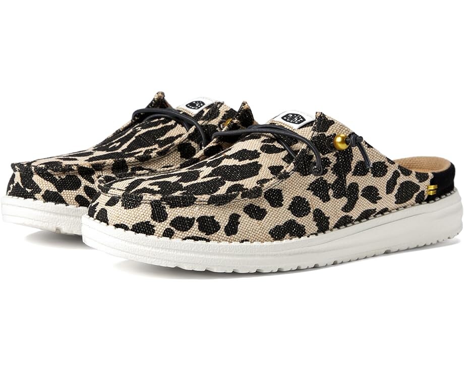 

Кроссовки Hey Dude Wendy Slip Classic, цвет Leopard