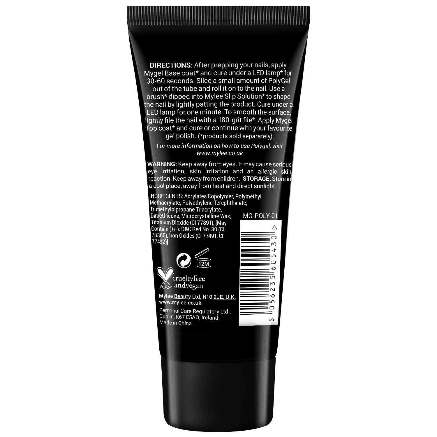 Гель-лак для ногтей magic extender gel (farblos) Mylee, magic extender gel perfect pink, вес 60 гр. — фото 4
