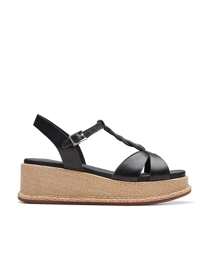 

Сандалии на плоской подошве Clarks Leder Sandaletten Kimmei, черный