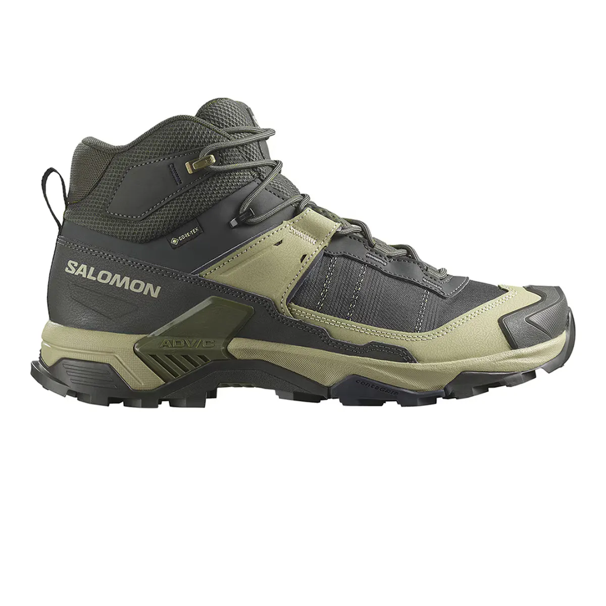 

Мужские походные ботинки X ULTRA 5 MID GTX SALOMON, зеленый