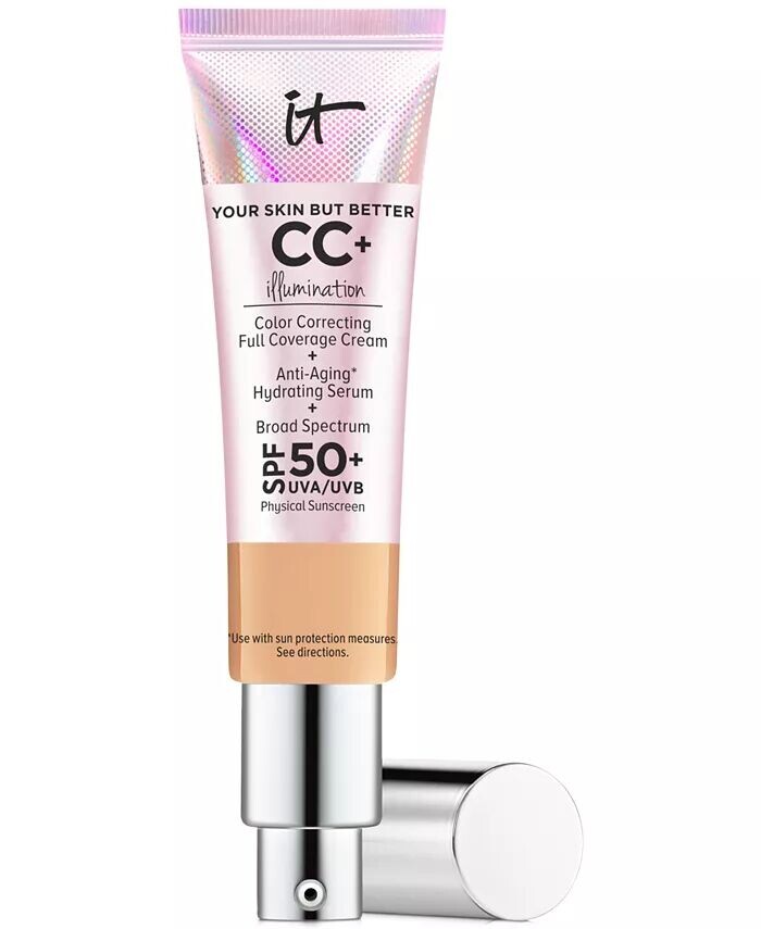 

CC+ Крем-осветление с SPF 50+ It Cosmetics, цвет Medium Tan