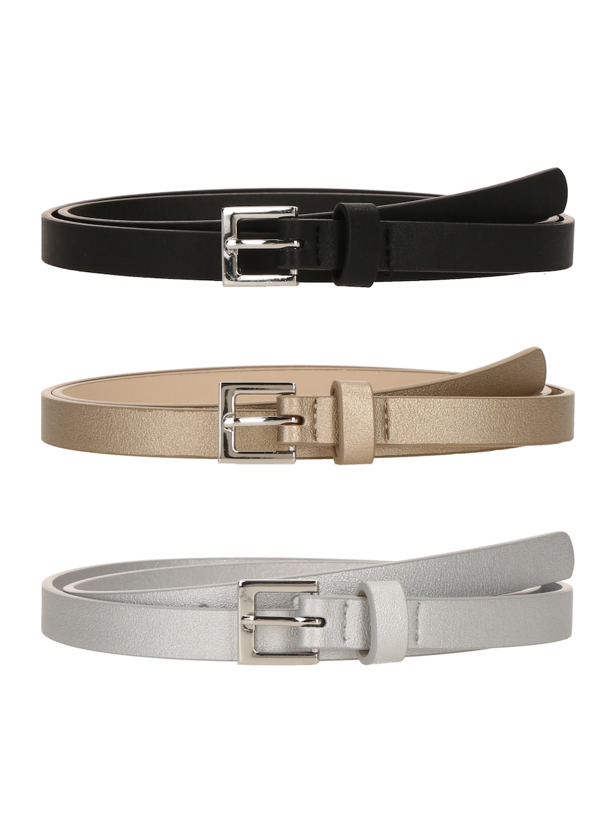 

Ремень ABOUT YOU, золотой/черный/серебряный