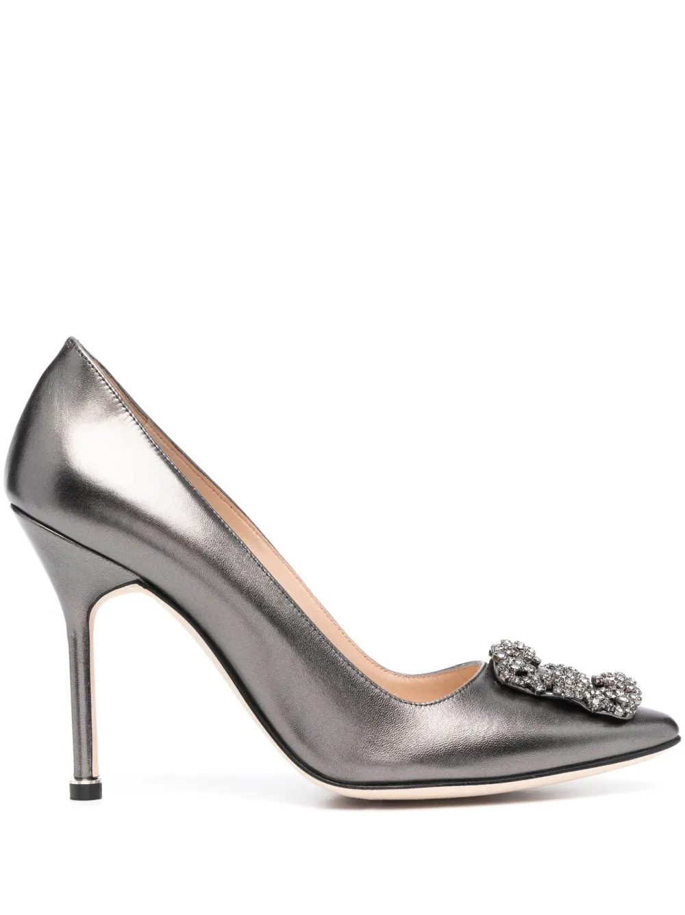 Туфли Hangisi 105 Manolo Blahnik, серый