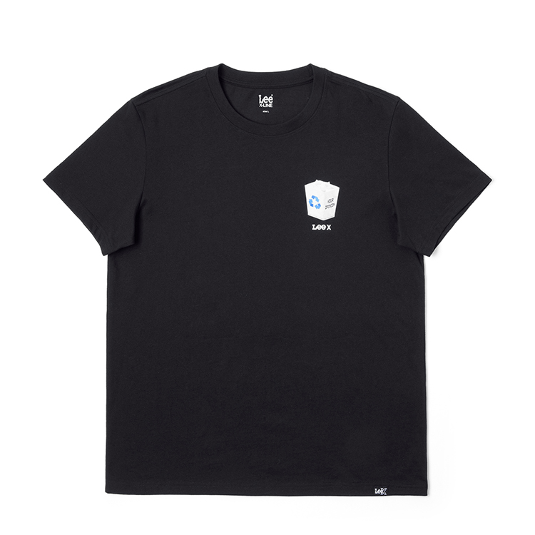 

Lee Футболка мужская черная, Черный, Lee Футболка мужская черная